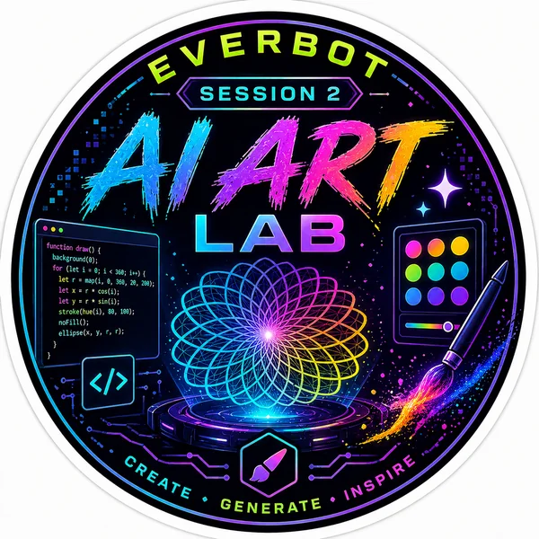 AI Art Lab session badge